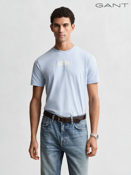 GANT Blue Graphic Logo T-Shirt (H83588) | £45