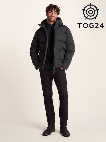 Tog 24 Black Mens Menka Waterproof Parka (H83605) | £95
