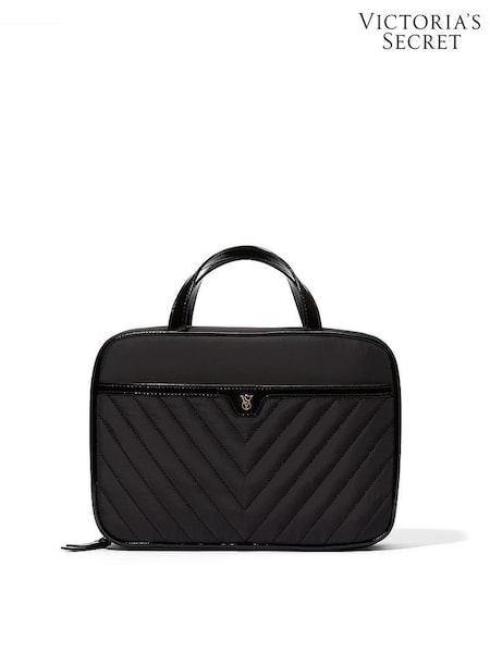 Victoria's Secret Black Jetsetter Hanging Makeup Bag (H83918) | £36