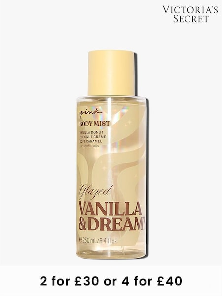 Victoria's Secret Glazed Vanilla and Dreamy 250ml Body Mist (H83976) | £18