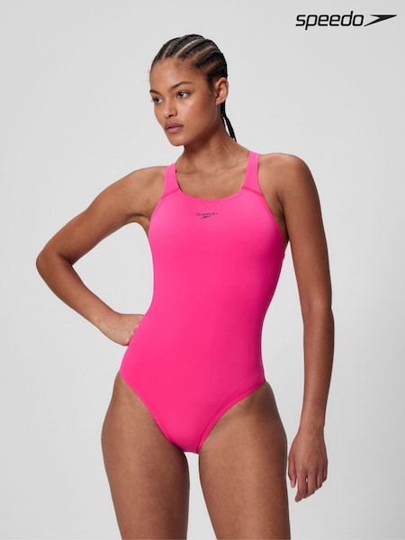 Speedo Pink Endurance+ Medalist One Piece Swimsuit (H84304) | £31