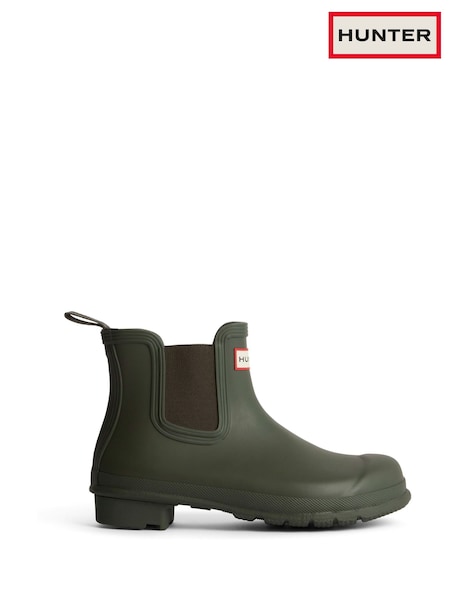 Hunter Green Original Chelsea Boots (H84500) | £90