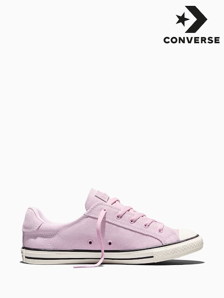 Converse Pink Chuck Taylor All Star Dainty Lucky Low Trainers (H84532) | £65