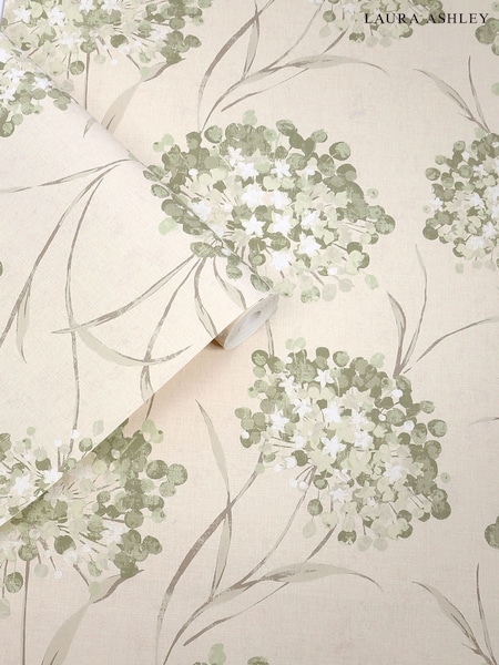 Laura Ashley Hedgerow Giselle 10M Wallpaper (H84721) | £48