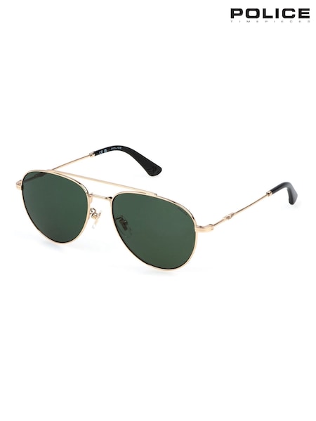 Police Gold Origins Lite Sunglasses (H84962) | £125