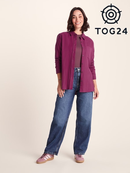 Tog 24 Red Womens Long Sleeve Teiga Shirt (H85007) | £40