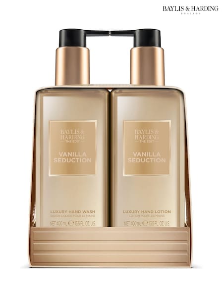 Baylis & Harding The Edit Vanilla Seduction Hand Wash + Hand Lotion Set (H85016) | £12