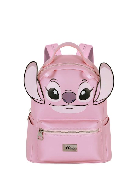 Peers Hardy Pink Disney Lilo and Stitch Angel Face Heady Backpack (H85103) | £55