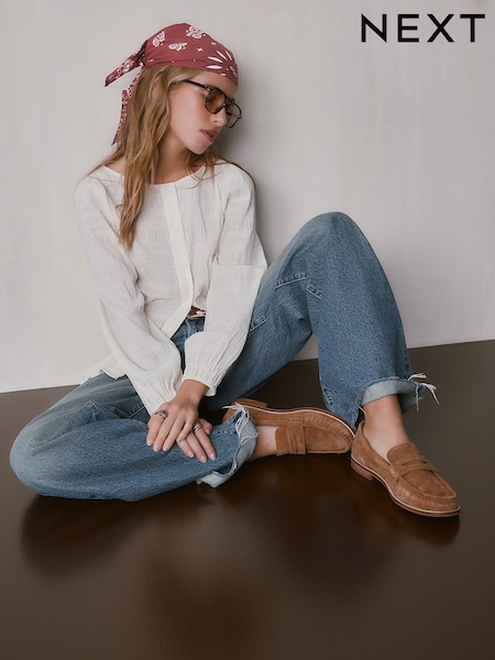 Rust Bandana Lightweight Square Scarf (H85125) | £14