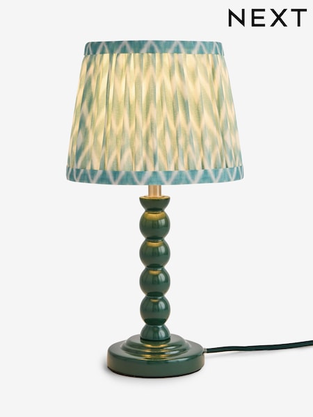 Green Mini Bobbin Table Lamp (H85183) | £0