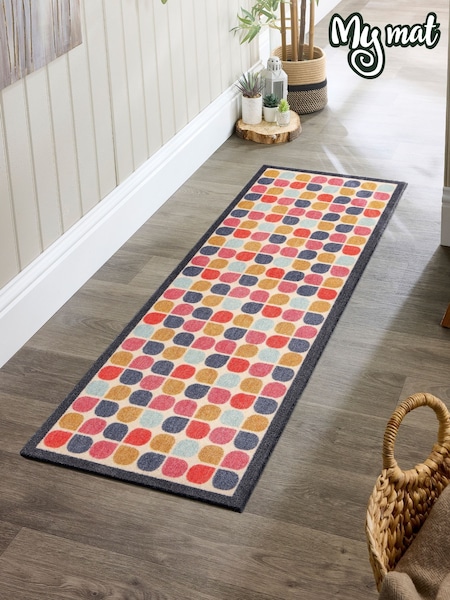 My Mat Multi Retro Clover Runner (H85318) | £37