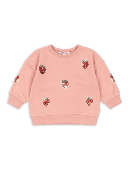 Konges Sløjd Pink Lou Sequin Sweatshirt (H85356) | £50