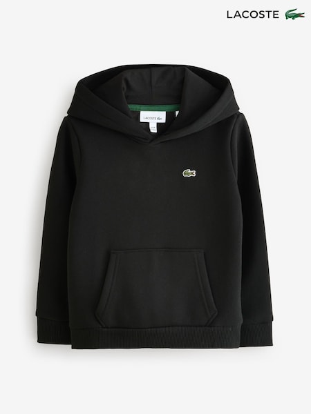 Lacoste Black Core Fleece Pullover Hoodie (H85380) | £65 - £70