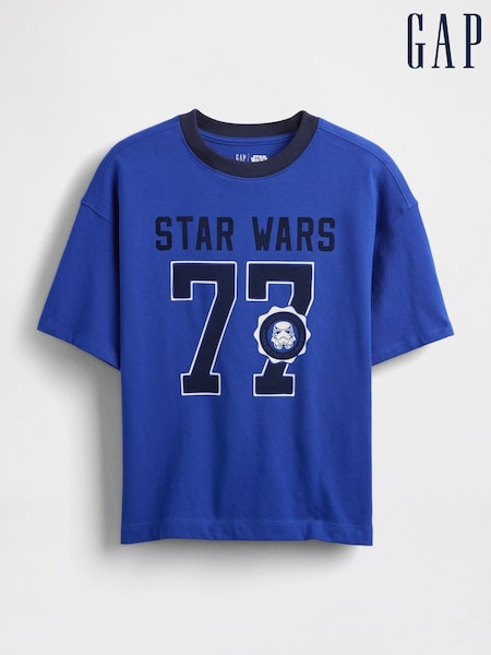 Gap Blue Star Wars Graphic T-Shirt (4-13yrs) (H85416) | £25