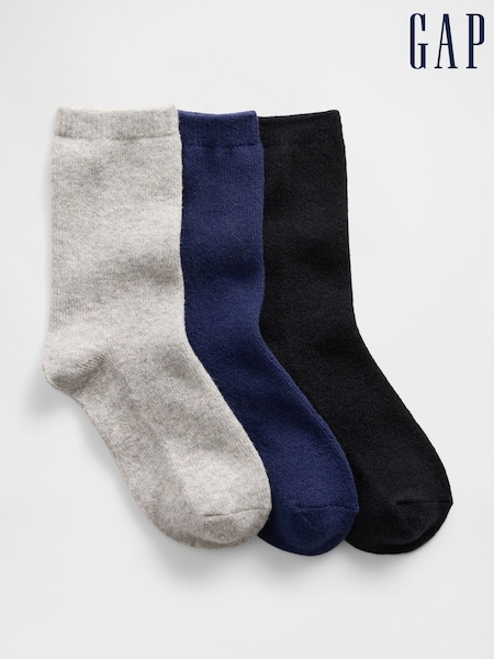 Gap Multi CashSoft Crew Socks 3-Pack (H85431) | £10