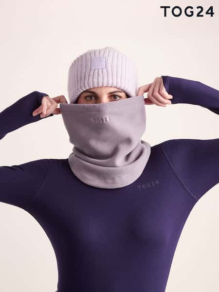 Tog 24 Purple Hurton Snow Tube Scarf (H85457) | £24