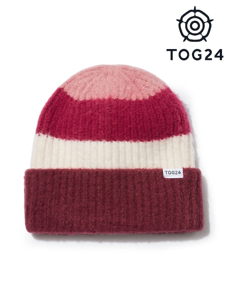 Tog 24 Red Desmon Knitted Hat (H85464) | £24