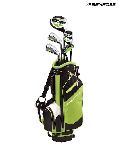 Benross Junior Aero Green 49 - 55'' 5 Piece Golf Stand Bag Package Set (H85496) | £149