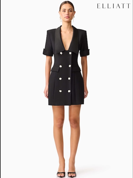 Elliatt Black Ruby Blazer Dress (H85677) | £230