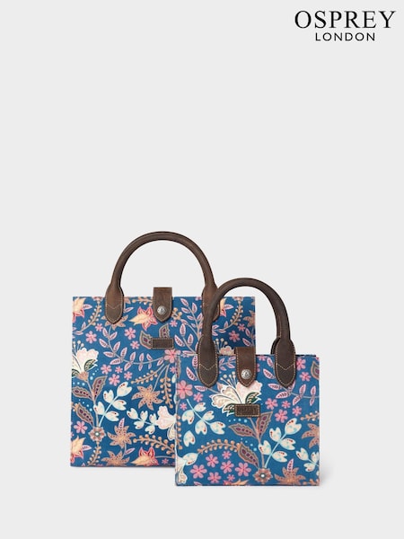 Osprey London Blue The Orla Canvas Tote Set (H85746) | £0