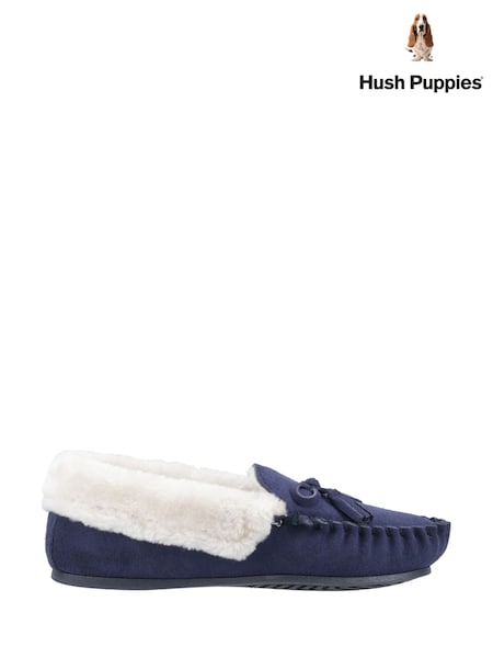 Hush Puppies Agnes Fur Slippers (H85773) | £42