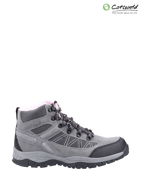Cotswolds Ladies Grey Maisemore Hiking Boots (H86161) | £70