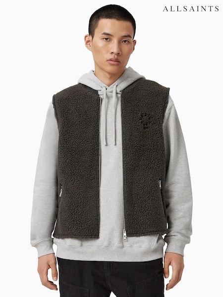 AllSaints Green Otis Vest (H86529) | £109