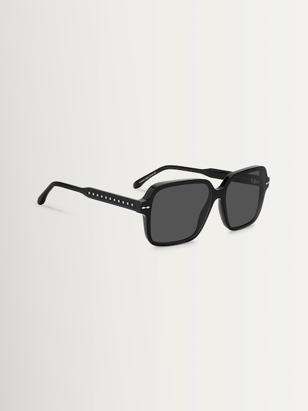 Isabel Marant Black Oversized Square Sunglasses (H86811) | £210