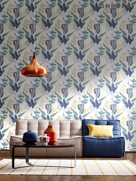 Ohpopsi Royal Blue Spirit 10M Wallpaper (H88179) | £49