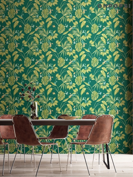 Ohpopsi Emerald Hummingbird 10M Wallpaper (H88180) | £49
