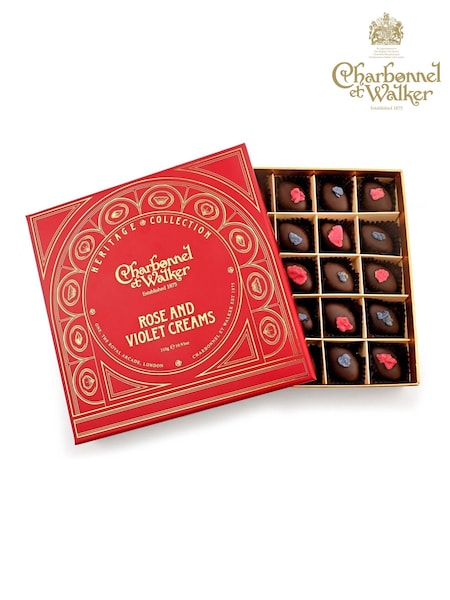 Charbonnel et Walker Rose and Violet Creams 310g (H88869) | £50