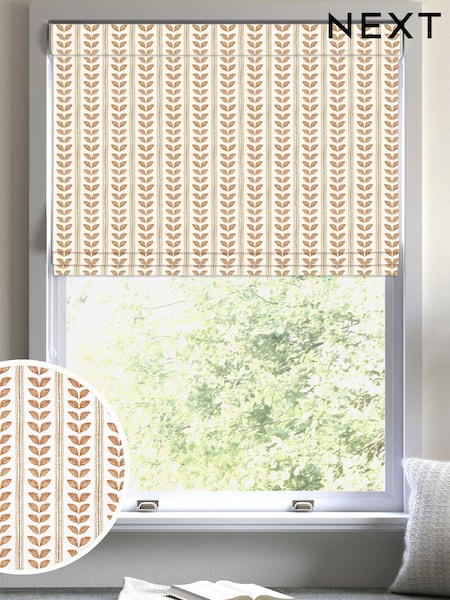 Orange Liber Made to Measure Roman Blind (H88914) | £70