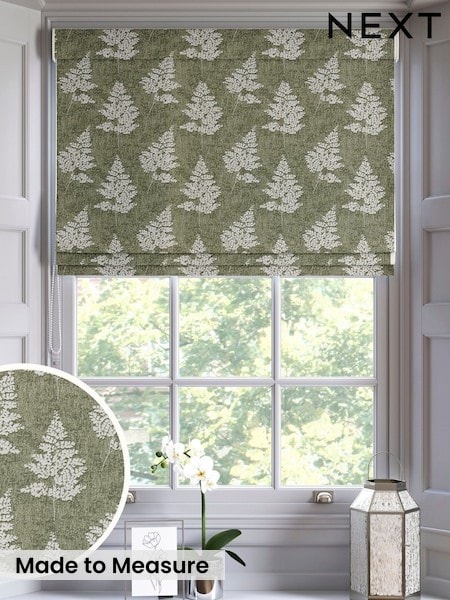 Green Midori Made to Measure Roman Blind (H88916) | £46