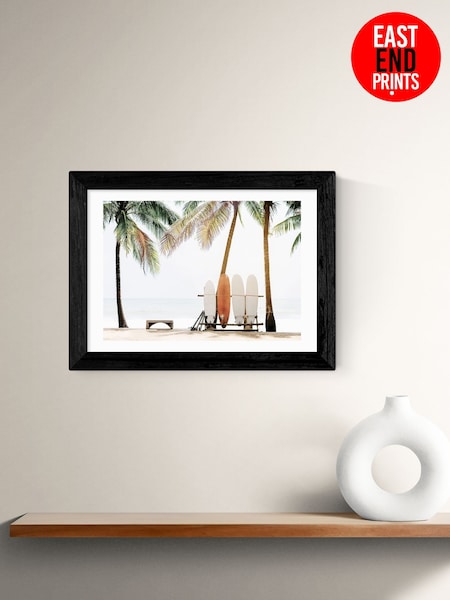 East End Prints Black Surfboards Photo Print By Sisi and Seb (H89007) | £50 - £130
