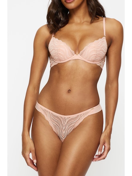 KBX Pink Lola Padded Plunge Bra (H89087) | £24