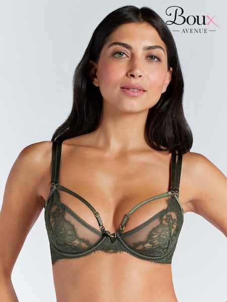 Boux Avenue Mila Strappy Lace Balconette Bra (H89177) | £42