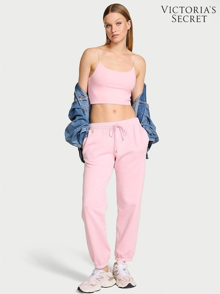 Victoria's Secret Pretty Blossom Pink Angel Fleece Joggers (H89305) | £49