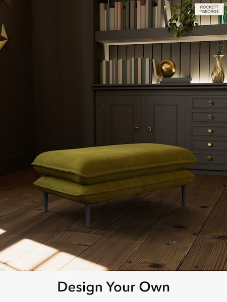 Luxe Kneedlecord Velvet/Vintage Green The Lola By Rockett St George (H89463) | £425