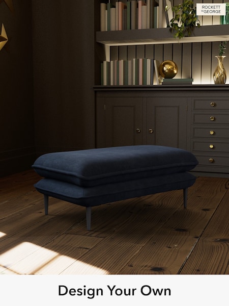 Luxe Kneedlecord Velvet/Midnight Navy The Lola By Rockett St George (H89464) | £425