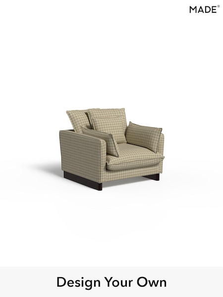 Declan Check/Natural and Black Whitby By Made (H89472) | £999