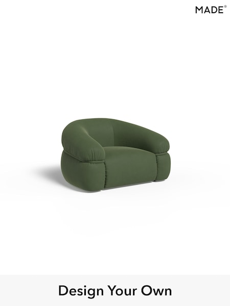 Matt Velvet Easy Clean/Grass Green Soma By Made (H89488) | £999