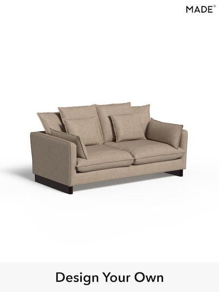 Soft Chenille Easy Clean/Taupe Natural Whitby By Made (H89490) | £1,475