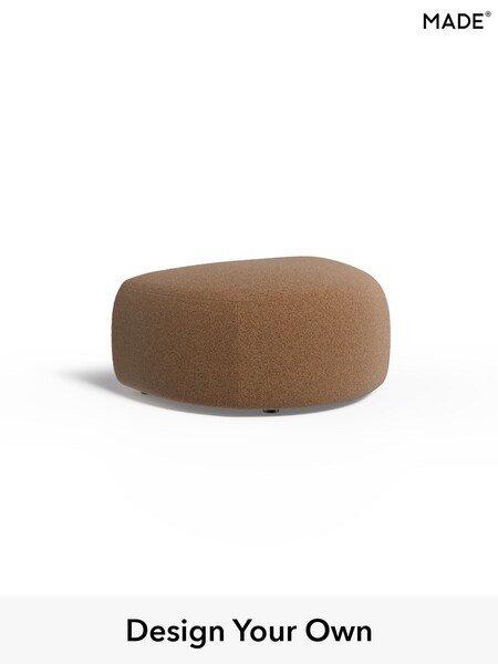 Soft Touch Boucle/Caramel Natural Soma By Made (H89503) | £499