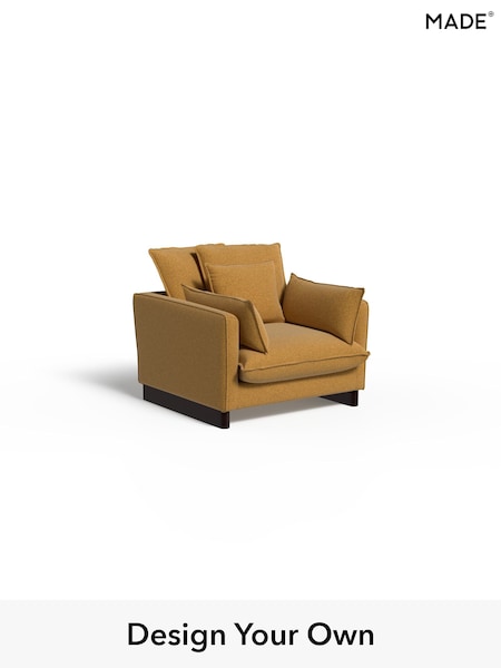 Soft Touch Boucle/Ochre Yellow Whitby By Made (H89506) | £999