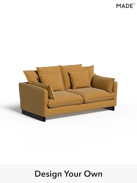 Soft Touch Boucle/Ochre Yellow Whitby By Made (H89506) | £1,399