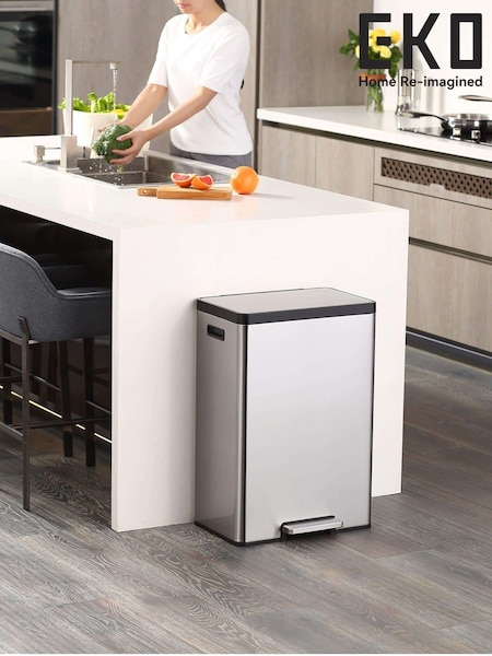 Eko Stainless Steel Ecocasa Bin 1515L (H89566) | £115