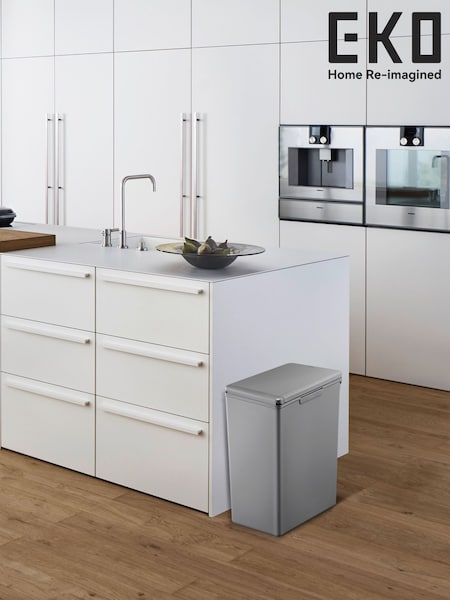 Eko Grey Morandi Touch Bin 20L (H89573) | £35