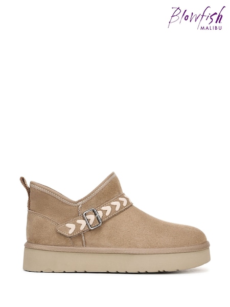 Blowfish Malibu Regular Fit Mokolo Short Black Boots (H89638) | £60