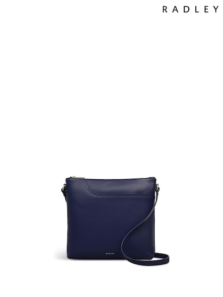 Radley Large Blue Pockets Zip Top Ns Cross-Body Bag (H89686) | £179