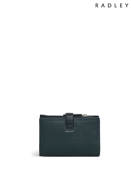 Radley Medium Green Willis Street Colourblock Bifold Purse (H89714) | £69